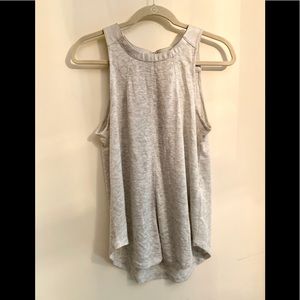 Banana Republic Faux Leather Trim Tank Top
